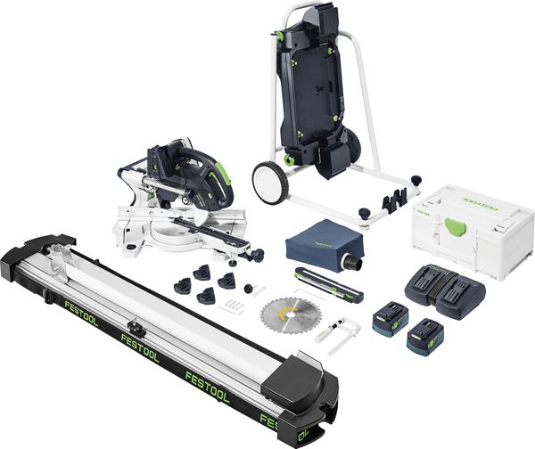 Akku-Kapp-Zugsäge KSC 60 EB 5,0 I-UG-Set