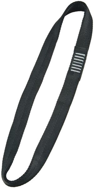 Bandschlinge LOOP 25mm, 1,0m,35kN,schwarz
