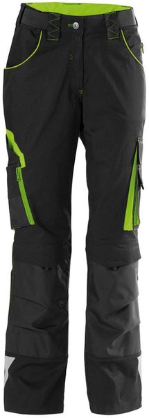 lag156317.jpg FORTIS Damen Bundhose 24,schw./limegreen, Gr. 36