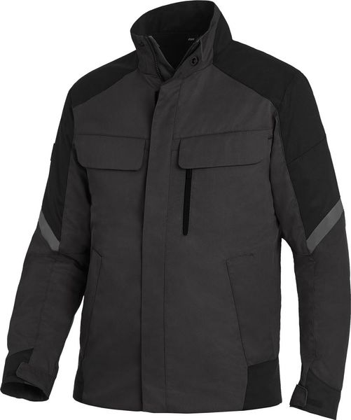 pra105844.jpg Jacke Frank, Softshell, Gr. XL, anthrazit/schwarzFHB