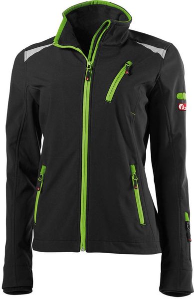 lag156313.jpg FORTIS Damen Jacke 24, schw./limegreen, Gr. XL schw./limegreen, Gr. XL