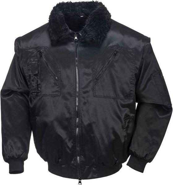 Pilotenjacke Achim schw., Gr. M