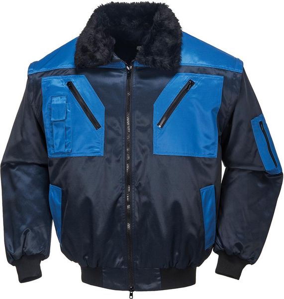 Pilotenjacke Achim marine/royal, Gr. M