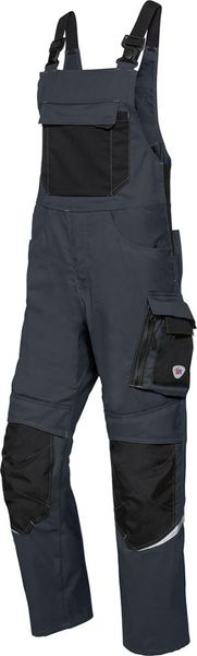 lag181964.jpg Arbeitslatzhose 1979 570 Gr.52,anthrazit/schwarz