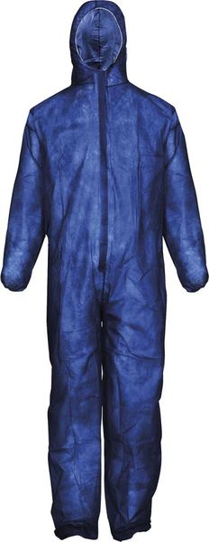 Schutzoverall, PP, 50g/qm, blau, Gr. 2XL