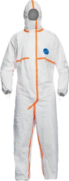 Einwegoverall Tyvek 800 J, Gr. XL, weiß