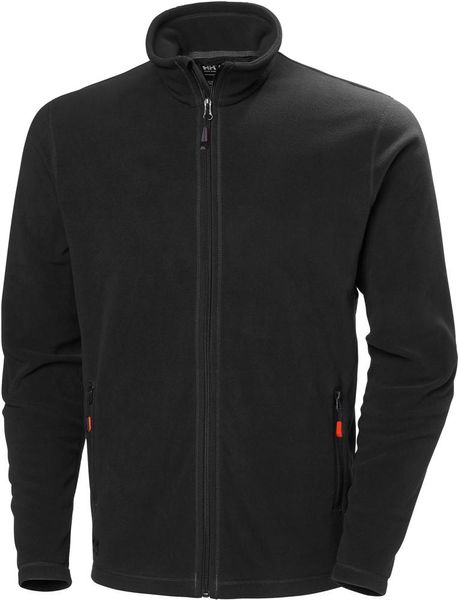lag1101352.jpg Fleece Jacke Oxford light, schwarz, Gr.S