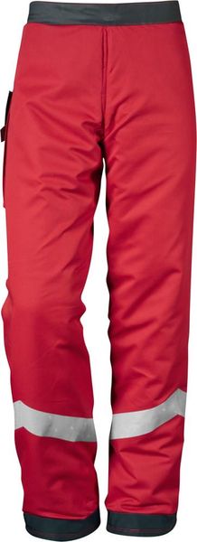 Forst-Beinling Form C Gr.S/M rot mit Reflex