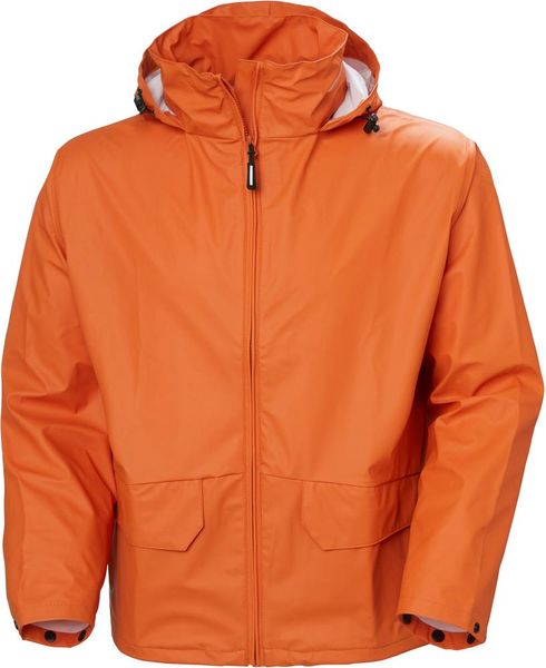 RegenjackeVoss,PU-Stretchorange, Gr.L