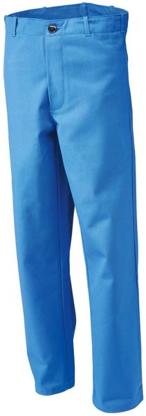 Schweißerbundhose,Gr.52, 360 g/qm,kornblau