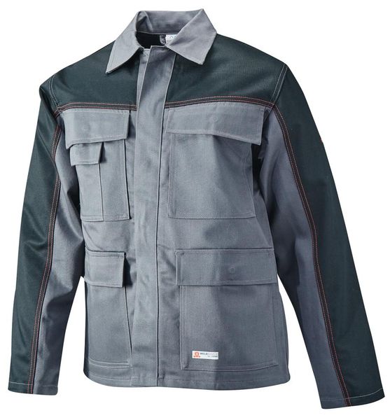 Jacke Weld Shield, Gr.58,grau/schwarz