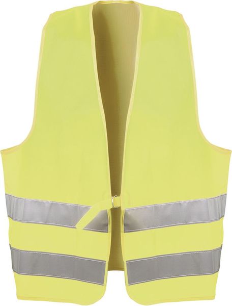 Warnweste, PVC, EN 471, Einheitsgröße, gelb
