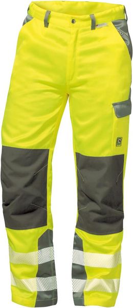 lag156108.jpg Warnbundhose Paris, Gr. 50, gelb/grau