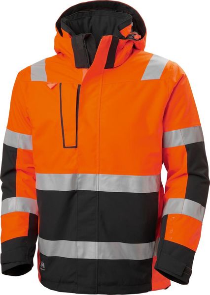 Winterjacke ALNA, warnorange/ebony, Gr.S, Helly Hansen