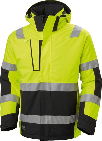 Winterjacke ALNA, warngelb/ebony, Gr.XL, Helly Hansen