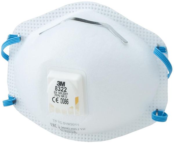 Feinstaubmaske 8322, FFP2 NR D