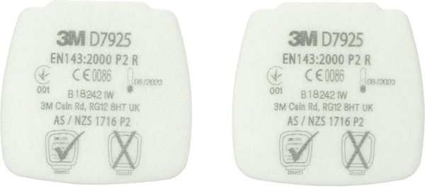 Partikel-Einlegefilter D7925 P2 R 3M
