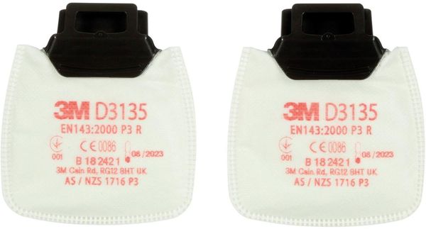 Partikelfilter D3135, P3R mit Aktivkohle 3M