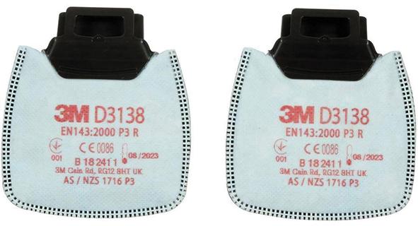 fas140781.jpg Partikelfilter D3138, P3R mit Aktivkohle 3M