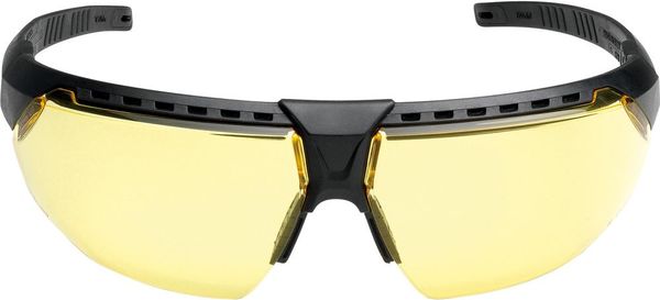 Brille AVATAR, gelb , Bügel schwarz