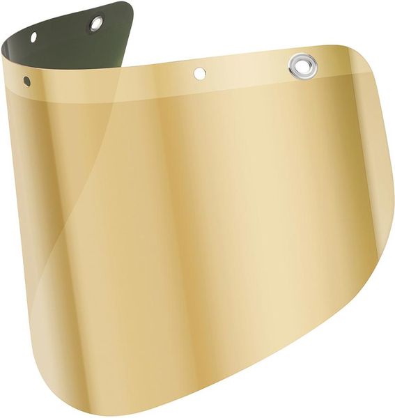 lag182150.jpg Schutzscheibe grün,PC, 500x250x1mm,goldbedampft