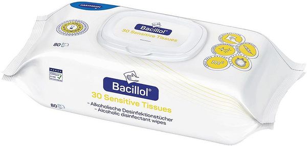 Desinfektionstuch Bacillol 30 Tissues, 80 Stück