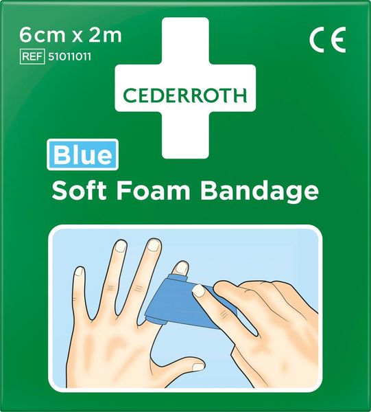 pra102212.jpg Schaumbandage blau, 6cm x 2m