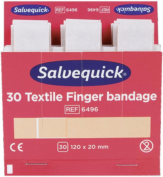 Salvequick Nachfüllp. elastisch, 6x30 Pflaster