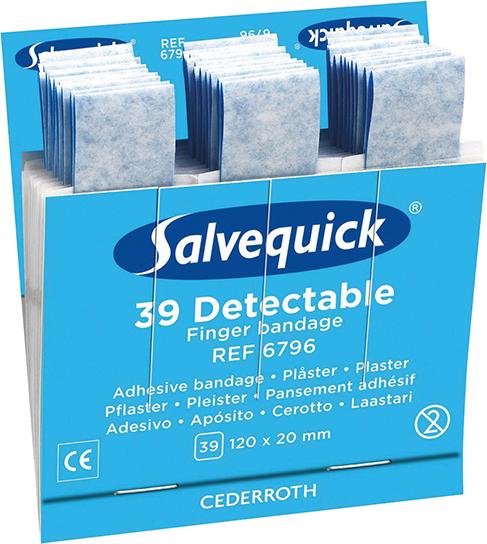lag182177.jpg Salvequick Nachfüller 1x39 Pflaster, detektierbar