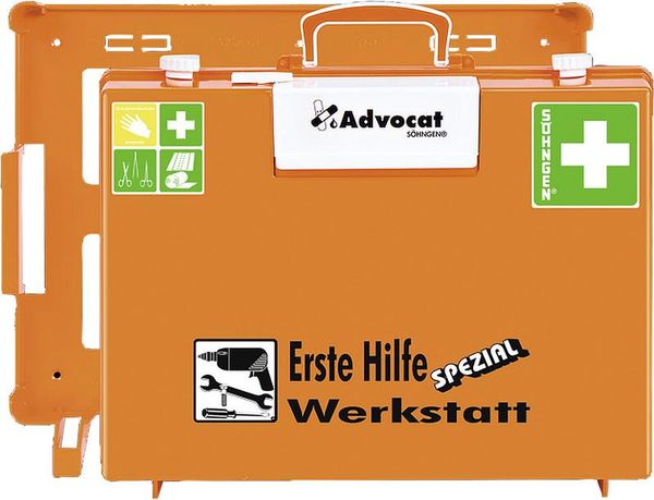 Erste-.Hilfe-Koffer Advocat MT CD, Werkstatt