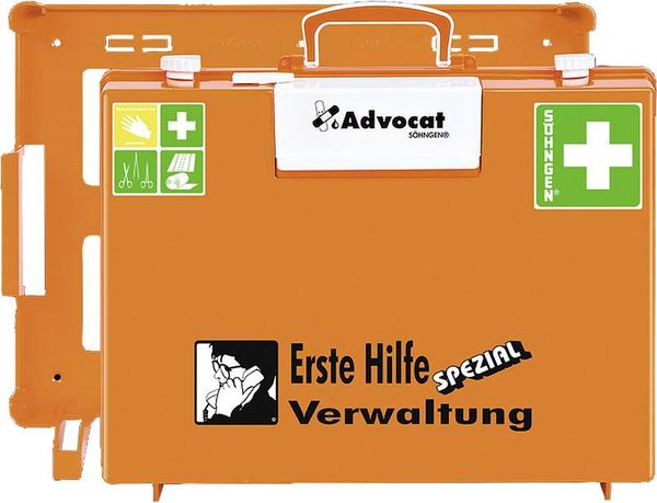 Erste-.Hilfe-Koffer Advocat MT CD, Verwaltung