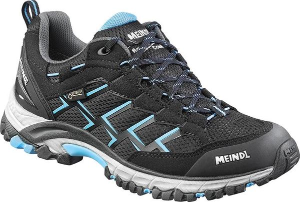Sportschuh 3823-01 Caribe Lady GTX, Gr. 5 schwarz/azur MEINDL