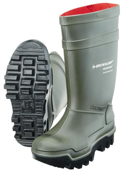 Stiefel Dunlop ThermoPlusS5CI SRC,Gr. 44/45,grün