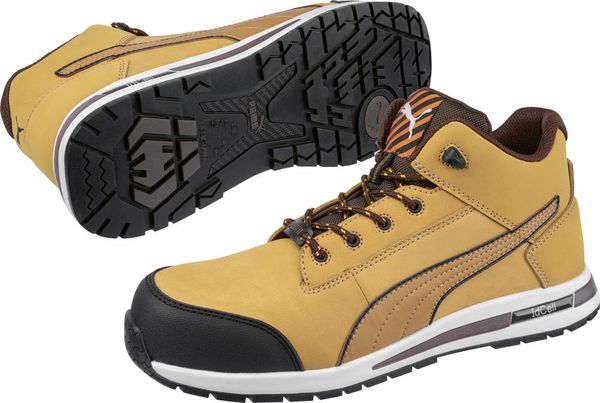 Schnürstiefel 633180, S3,SRC,HRO,Gr.45 Puma