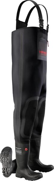 Wathose Purofort, Neopren, S5, Gr.48 Dunlop