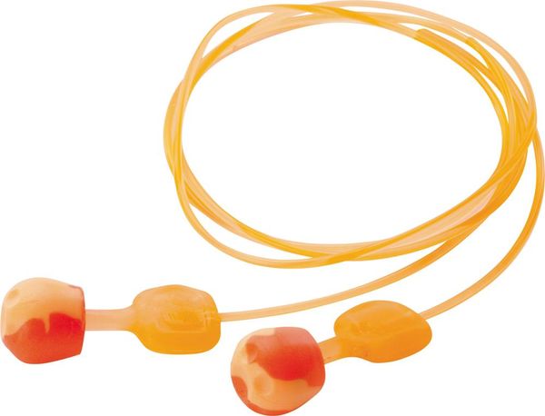 lag182266.jpg Gehörschutzstöpsel Trust Fit,m. Band(Pack100 Paar)