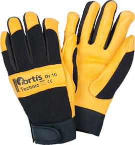 Handschuh Technic, Hirschleder, FORTIS, Gr. 11