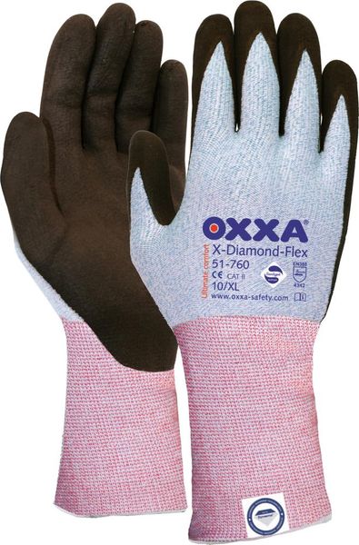 Handschuh OXXA X-Diamond-FlexCut 3,Gr.9,