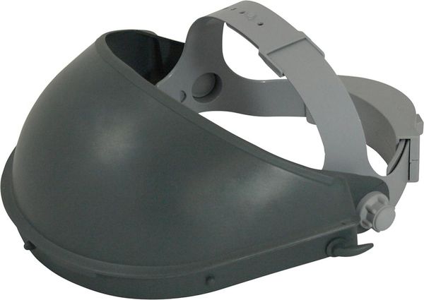 Kopfhalterung mit Stirnschutz