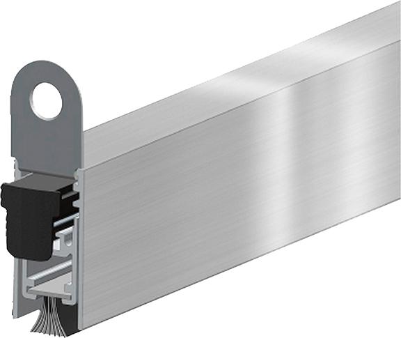 Autom. Türbodendichtung EllenMatic Brush DIY Progr.,silber, L1208
