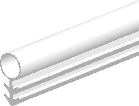 Tannenzapfen 104 f. 3mm einfr. Silikon grau, Durchm. 4, L100mtr