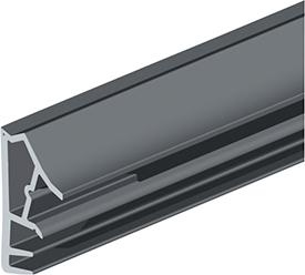 Flügelfalzdichtung 1201 SCF Silikon schw, Nb. 5xFh. 12, L150m