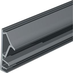 Flügelfalzdichtung 1801 SCF Silikon schw, Nb. 5xFh. 18, L150m
