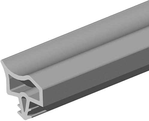 lag1105063.jpg Türanschlagprofil 3967, einfr, EV weiß DIY Progr.,L 5mtr