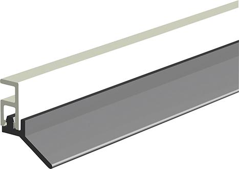 lag1105010.jpg Abdichtungsschiene PTS-ULz. nageln KF weiß, H 16 x L 2100mm