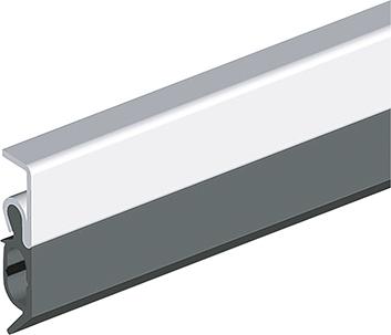 lag1105007.jpg Abdichtungsschiene Elro XL z. nageln Alu silber,H20xL2300,SPmax.13