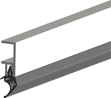 lag1104983.jpg Abdichtungsschiene ARP Plus z. schrauben Alu silber, H21 x L2300