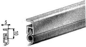 lag202970.jpg Abdichtungsschiene Pts-Ar2100mm braun