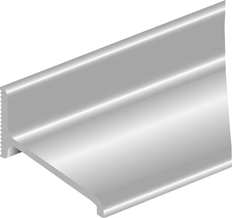 lag1105032.jpg Wasserschenkel ALD-A z. schr. Alu silber L2000, Sh. 21, Ausl. 35
