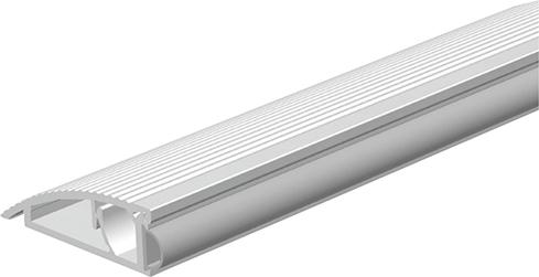 lag1104984.jpg Türanschlagschiene AKW z. schrauben Alu silber,Br63 x H20 x L1200